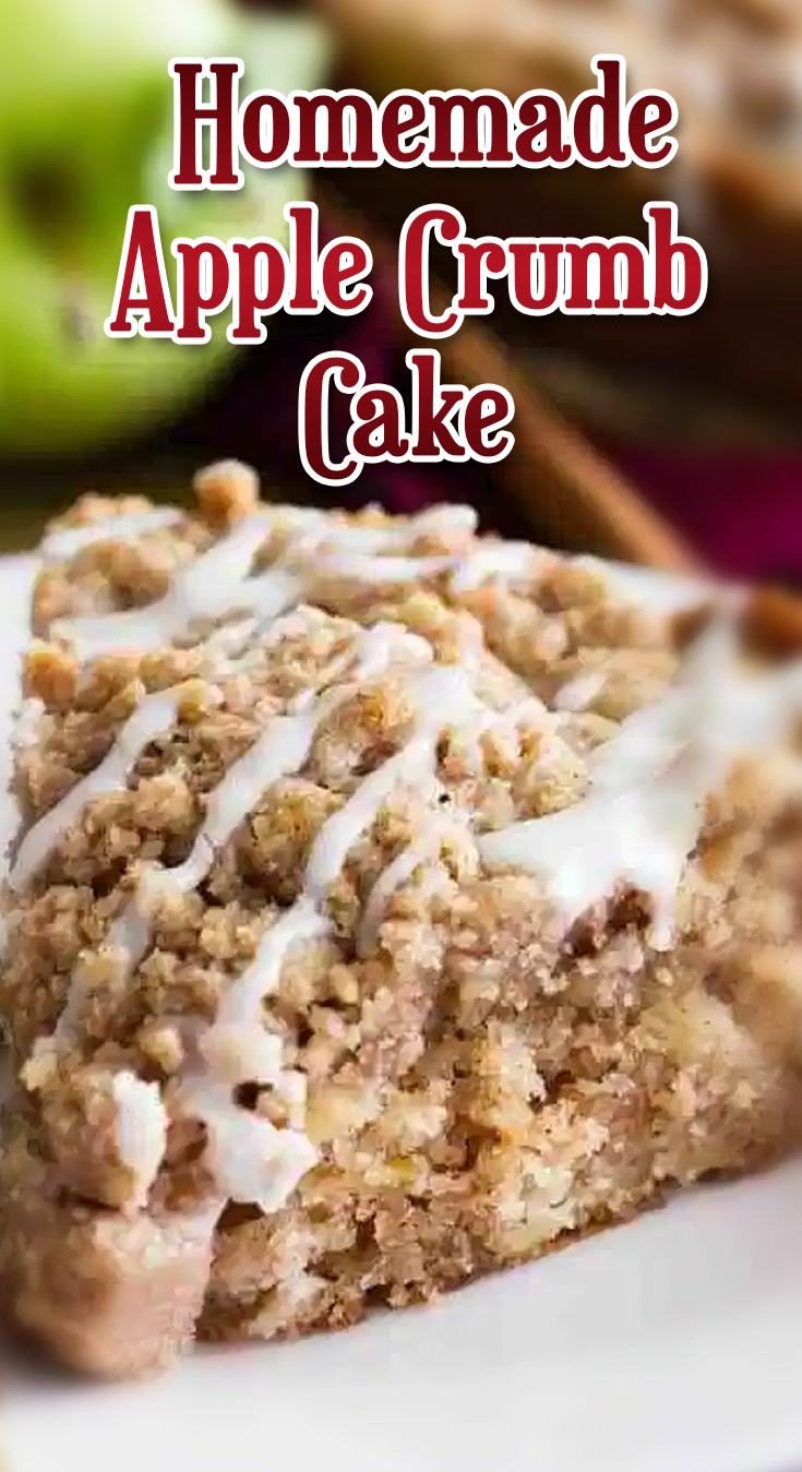 shelf life apple crumb cake