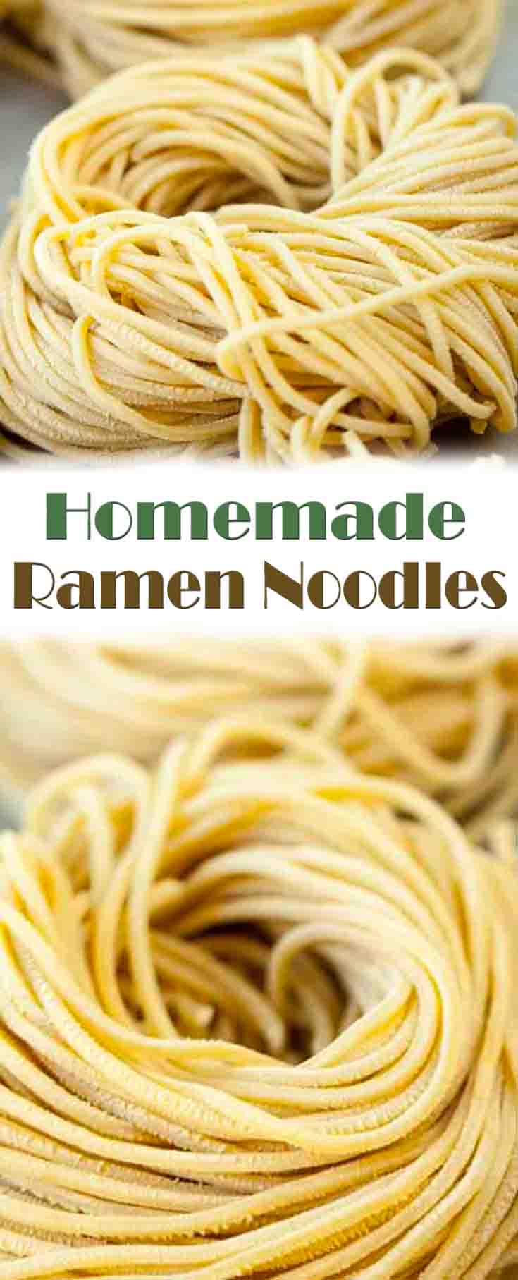 Homemade Ramen Noodles