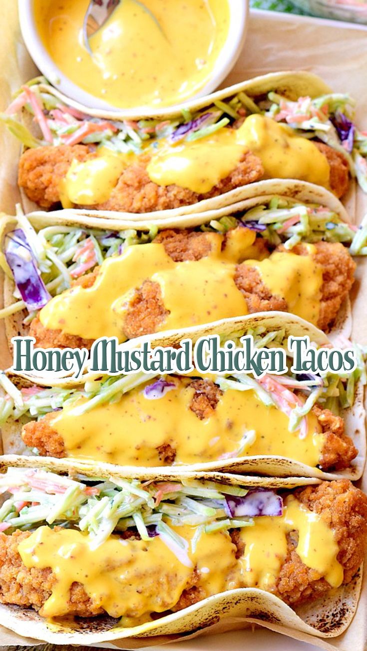 Honey Mustard Chicken Tacos