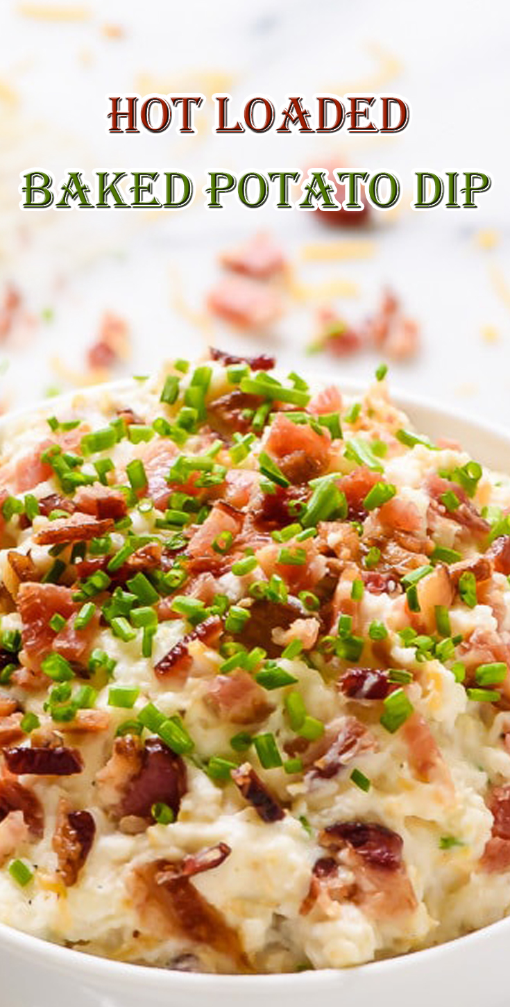 Hot Loaded Baked Potato Dip