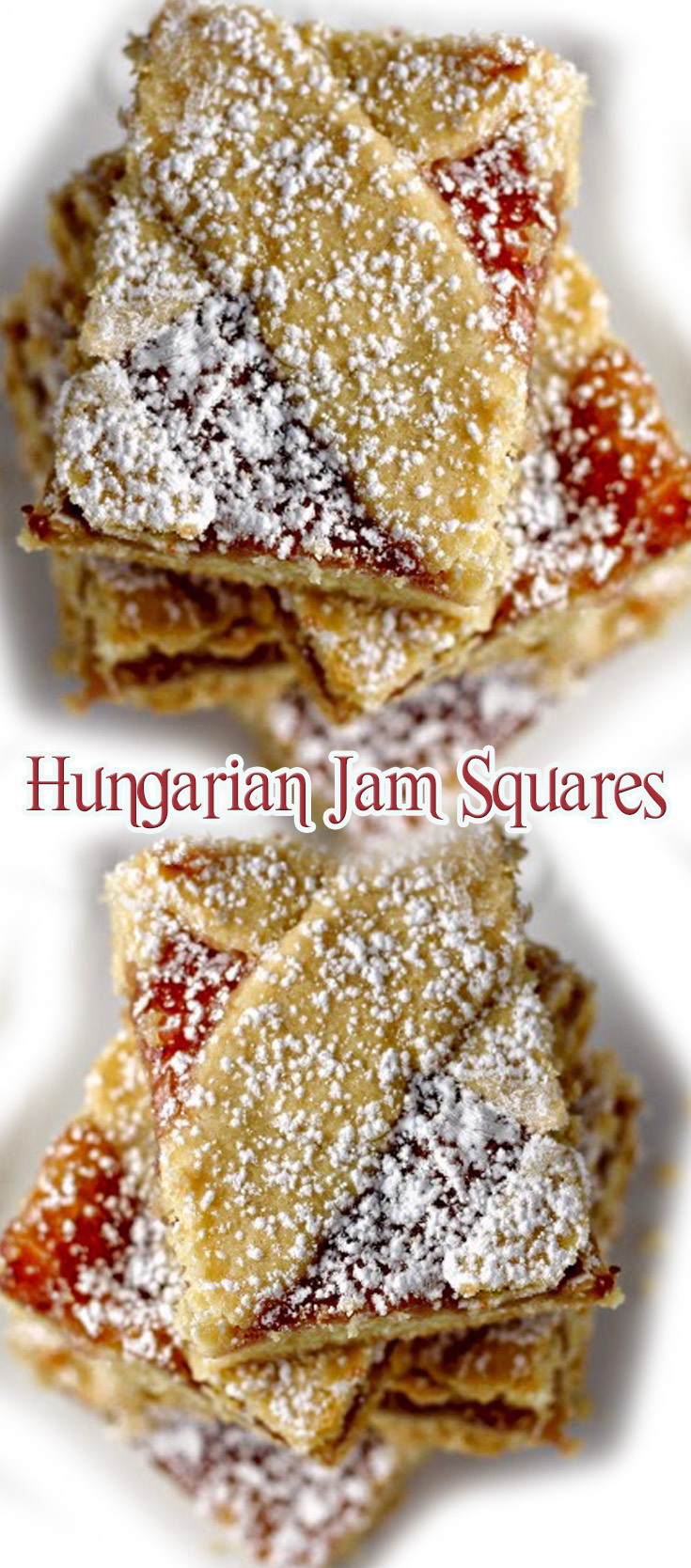 Hungarian Jam Squares