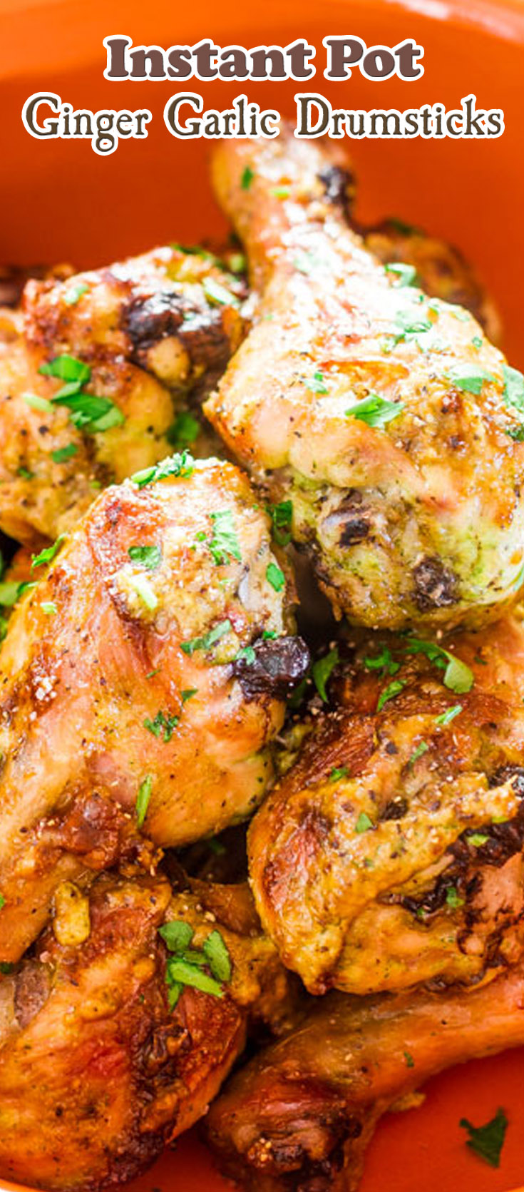 Instant Pot Ginger Garlic Drumsticks