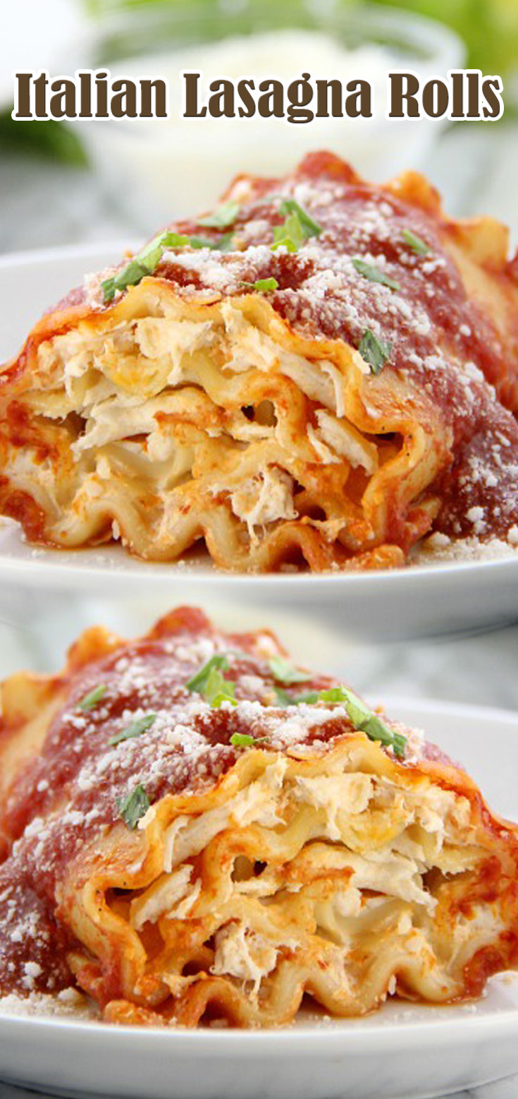 Italian Lasagna Rolls