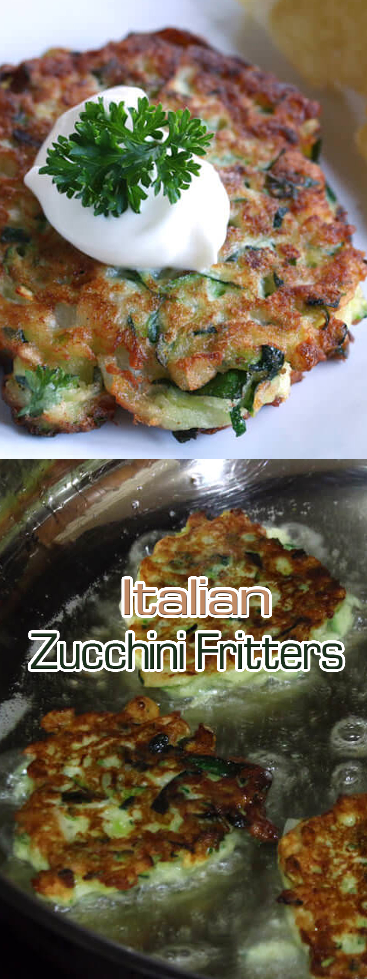 Italian Zucchini Fritters