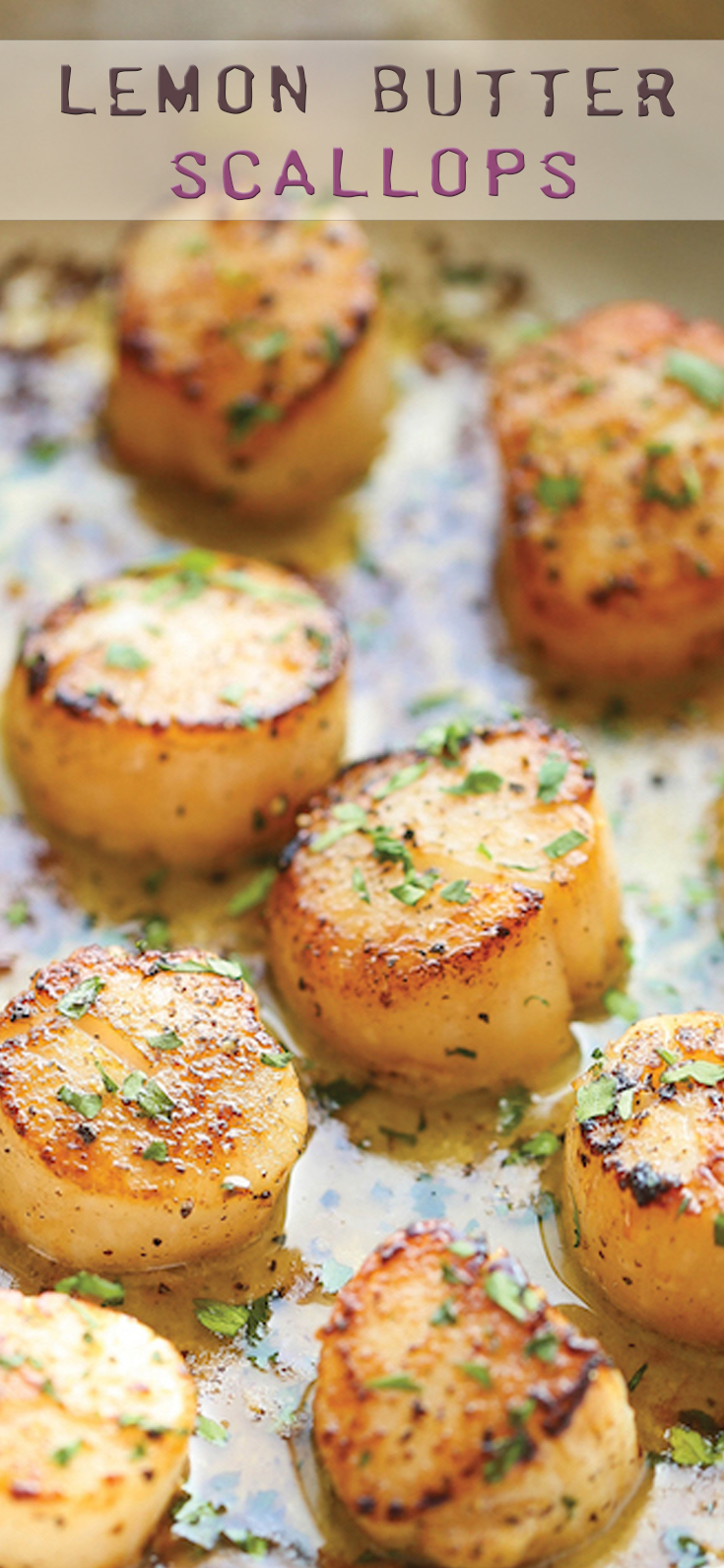 Lemon Butter Scallops