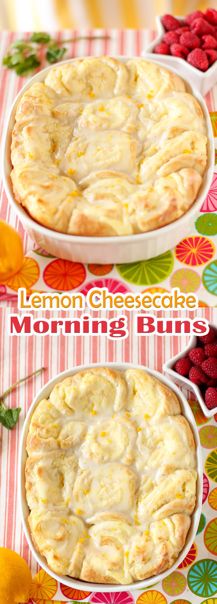 Lemon Cheesecake Morning Buns