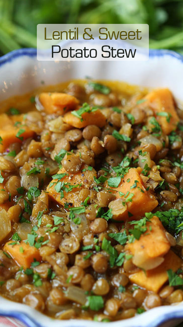 Lentil and Sweet Potato Stew