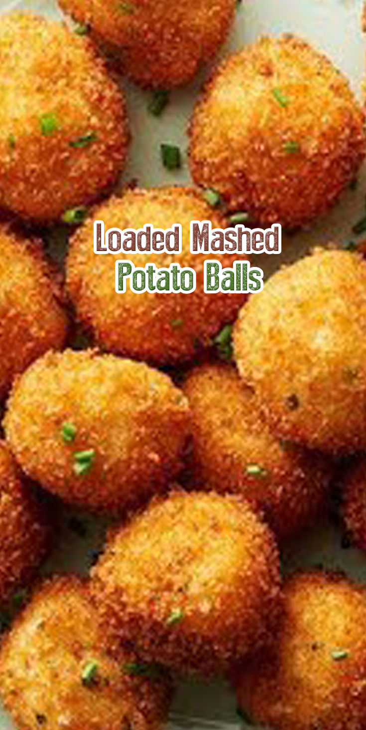 Loaded Mashed Potato Balls Recipe