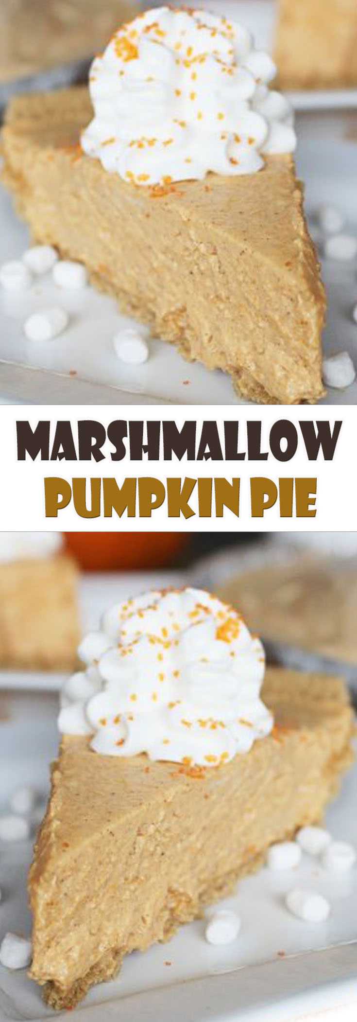 Marshmallow Pumpkin Pie