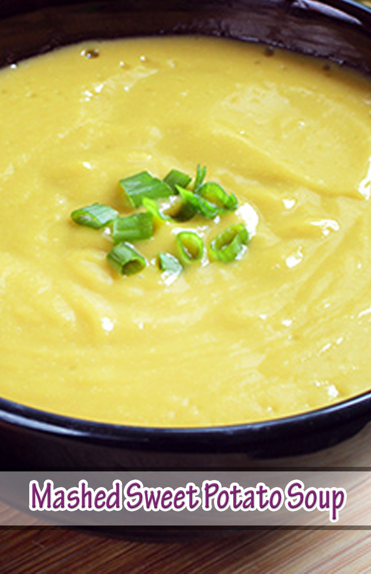 Mashed Sweet Potato Soup