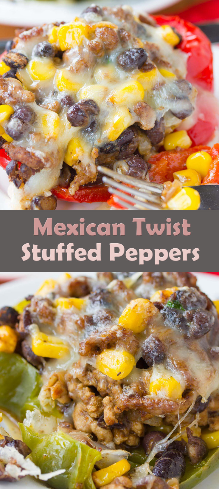 Mexican Twist Stuffed Peppers