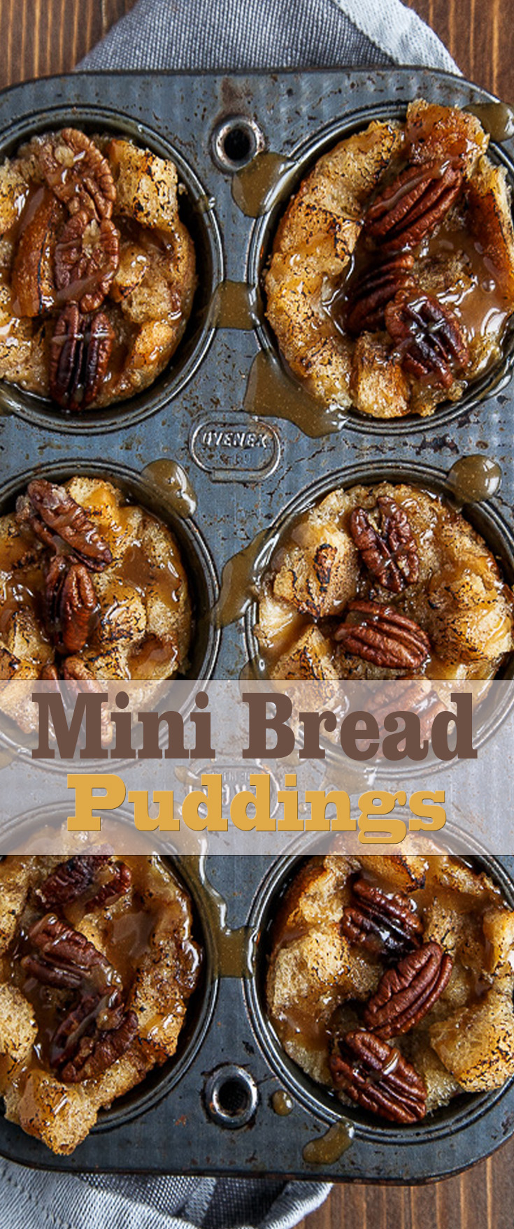 Mini Bread Puddings