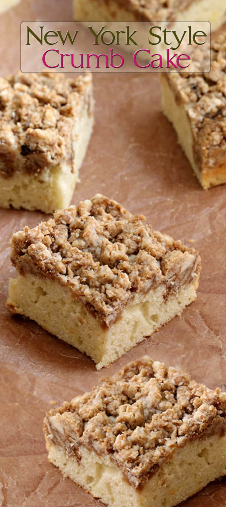 New York Style Crumb Cake