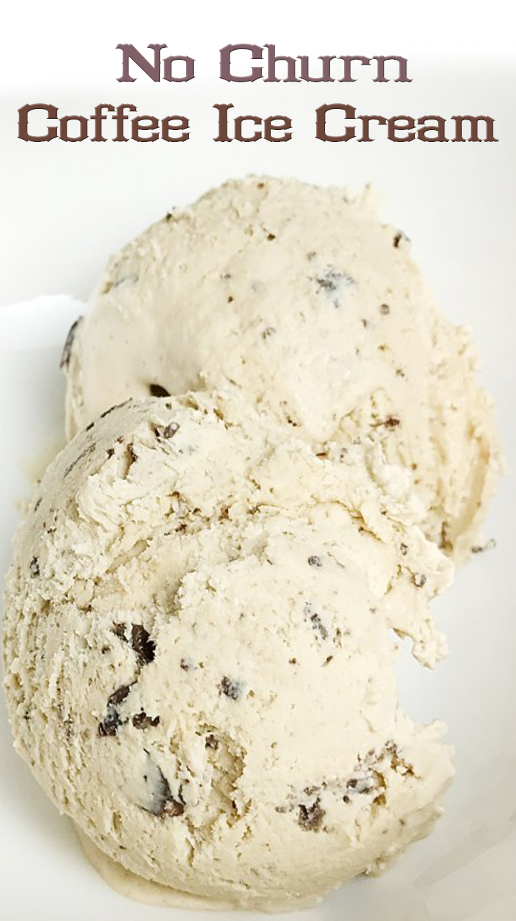 No Churn Coffee Ice Cream