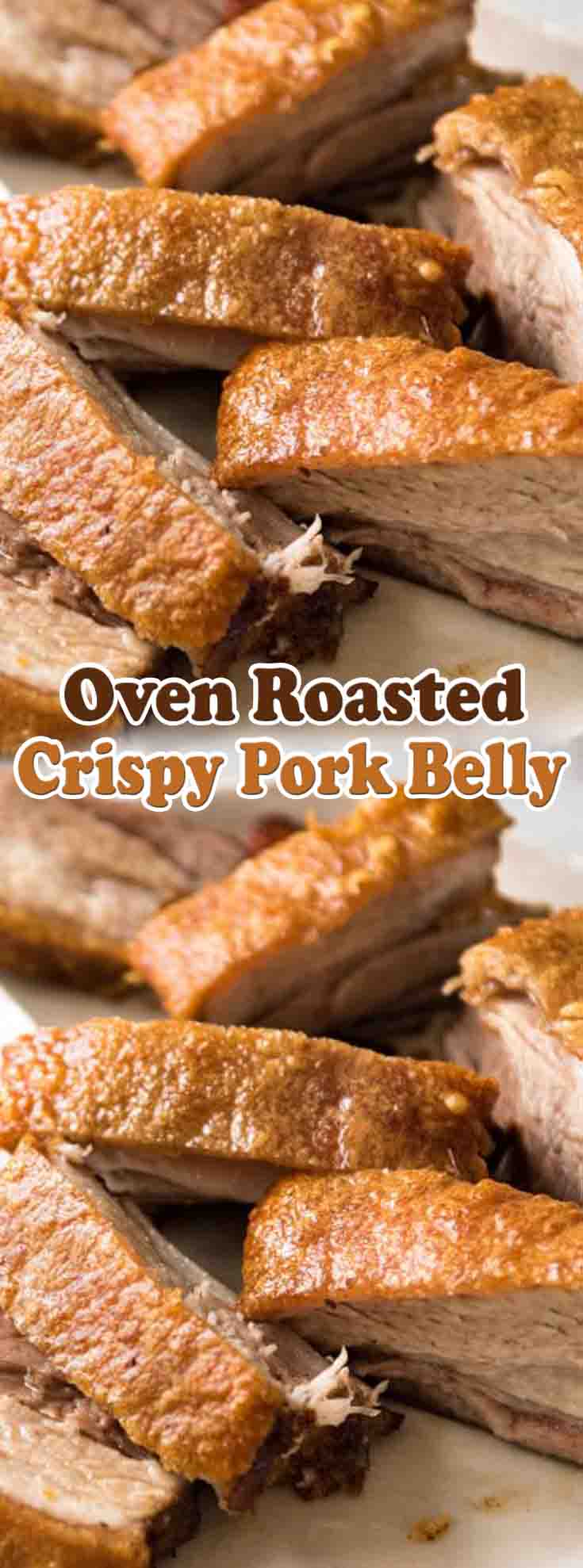 Oven Roasted Crispy Pork Belly