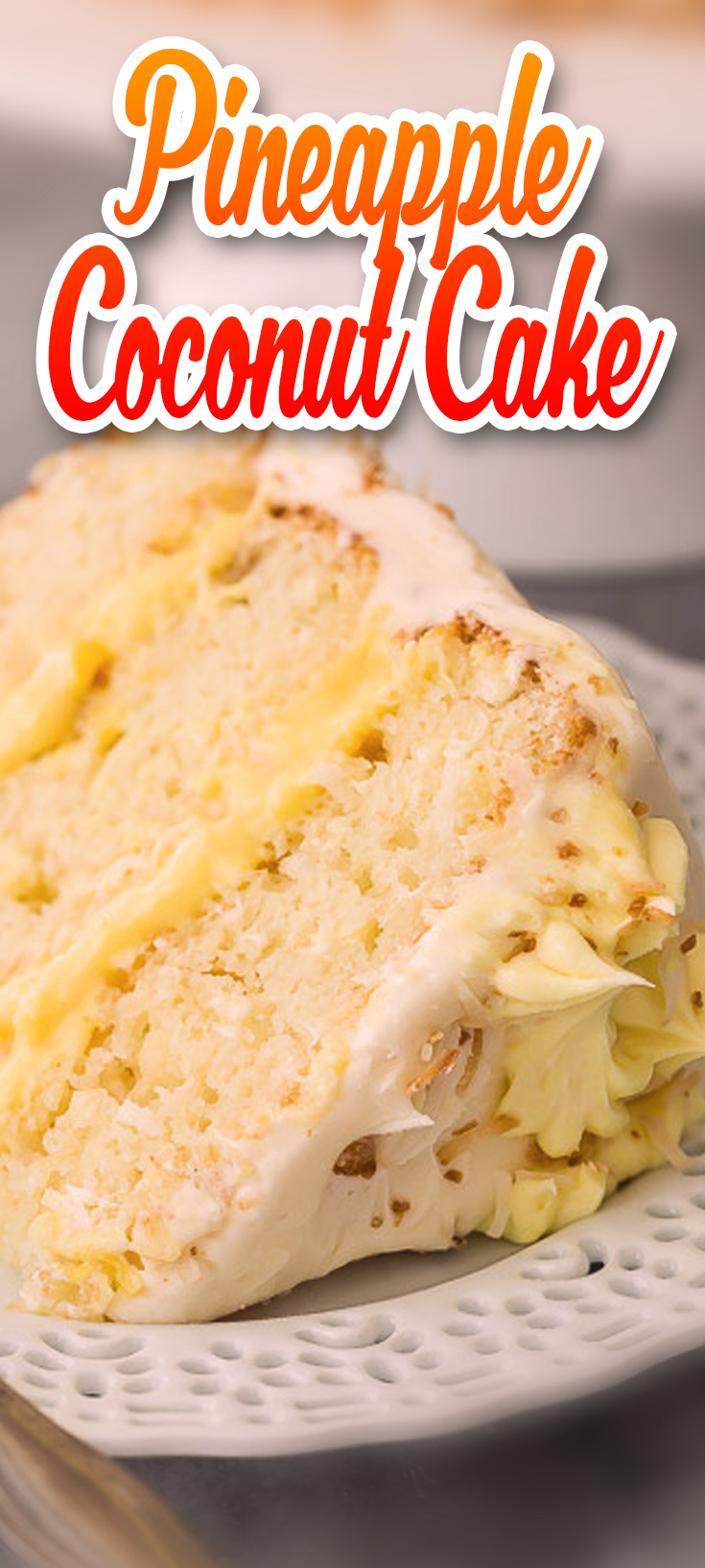 Pineapple Coconut Cake Recipe