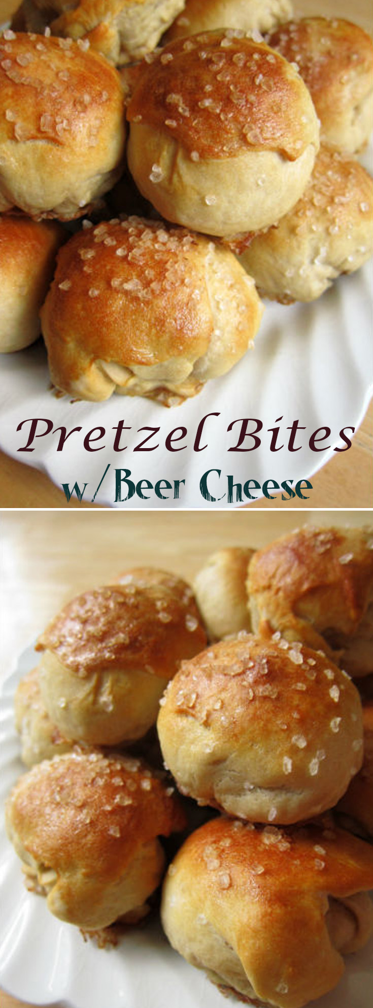 Pretzel Bites with Beer Cheese