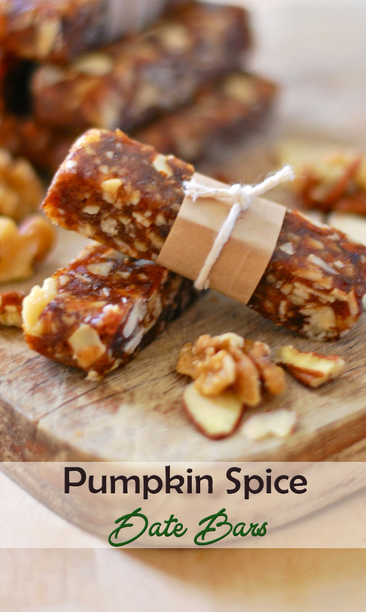 Pumpkin Spice Date Bars