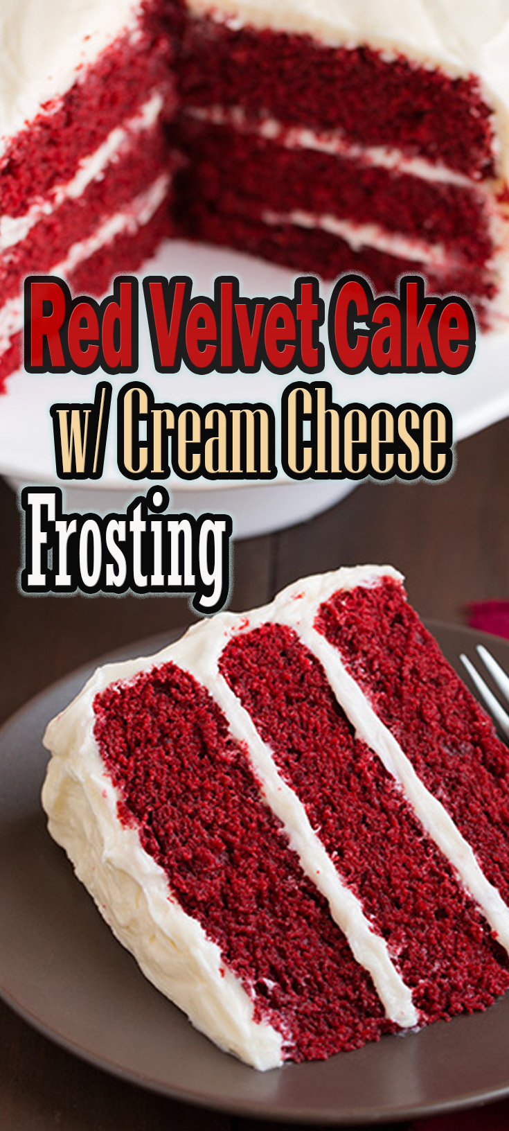 Red Velvet Cake with Cream Cheese Frosting