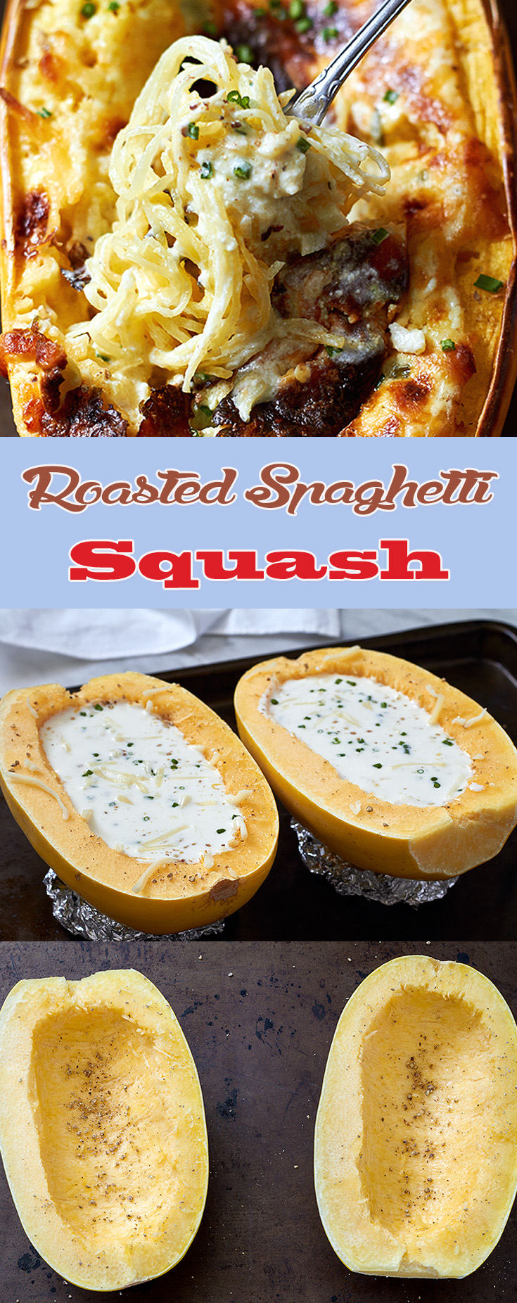 roasted spaghetti squash