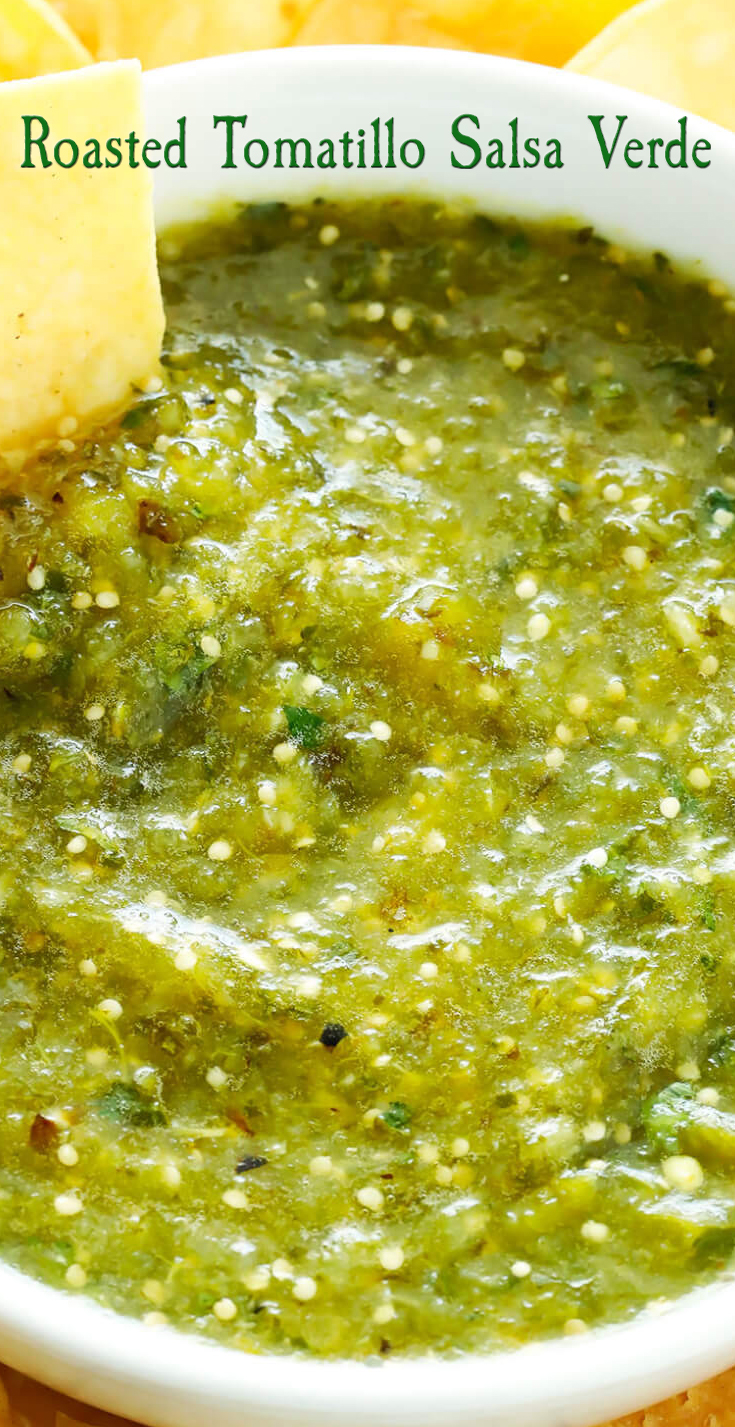 Roasted Tomatillo Salsa Verde