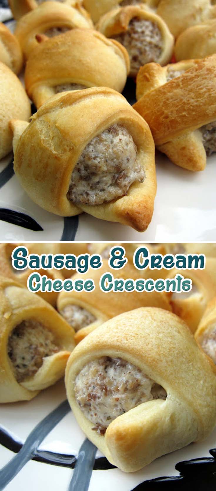 Sausage And Cream Cheese Crescents