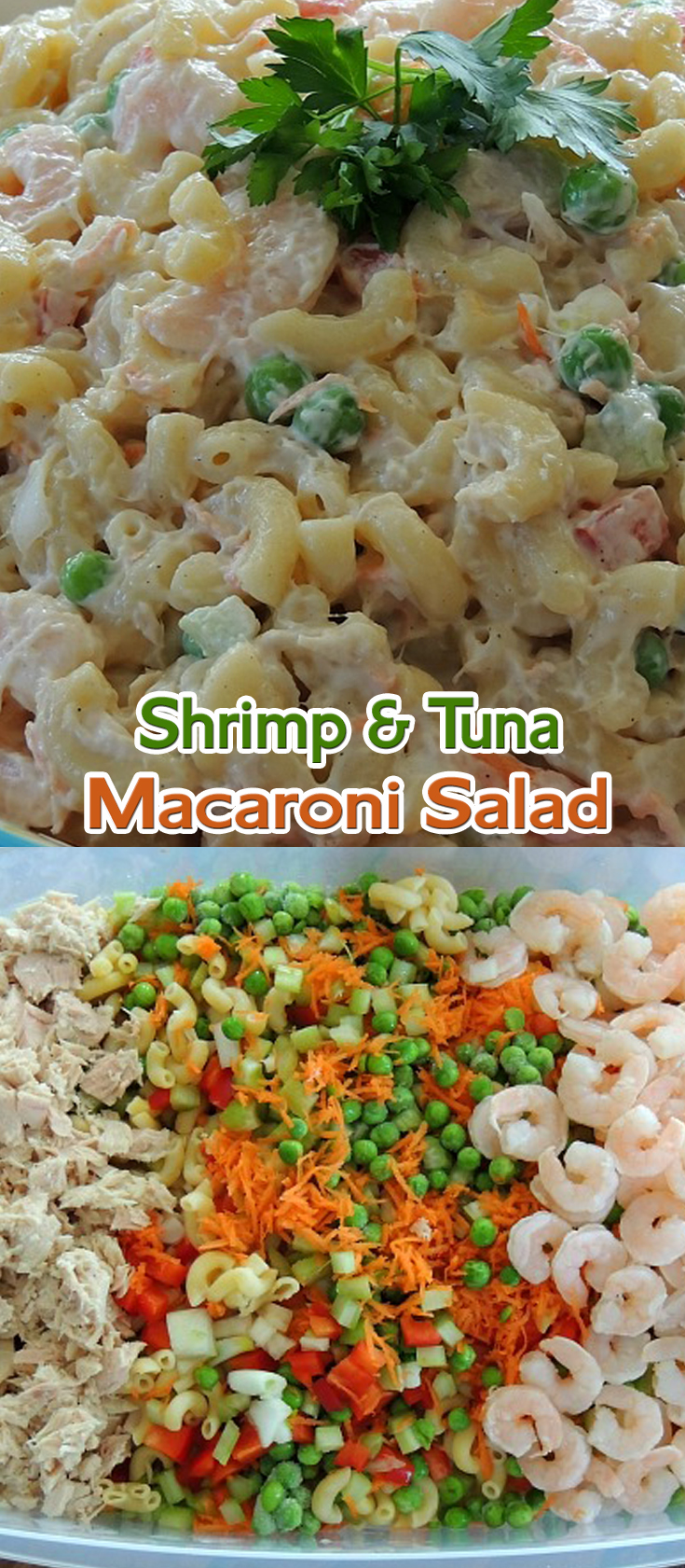 Shrimp & Tuna Macaroni Salad