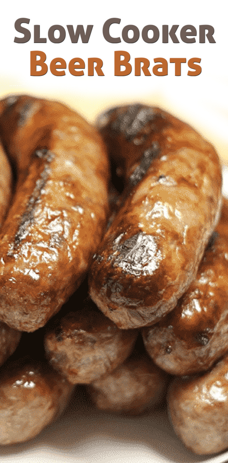 Slow Cooker Beer Brats