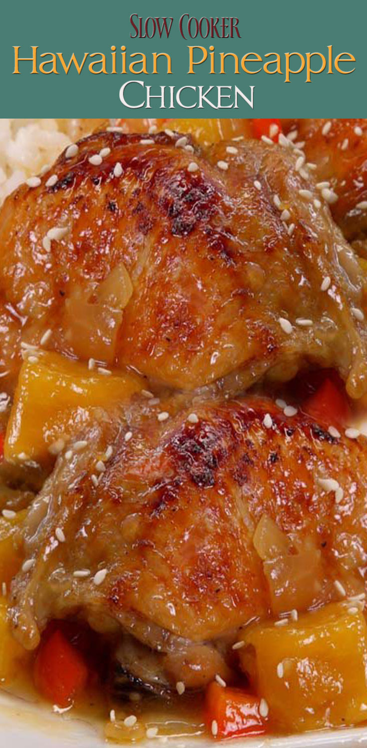 Slow Cooker Hawaiian Chicken Youtube - Rezfoods - Resep Masakan Indonesia