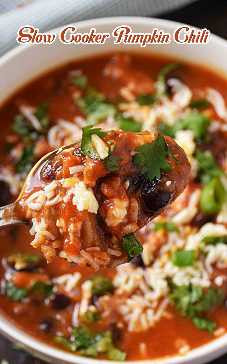 Slow Cooker Pumpkin Chili