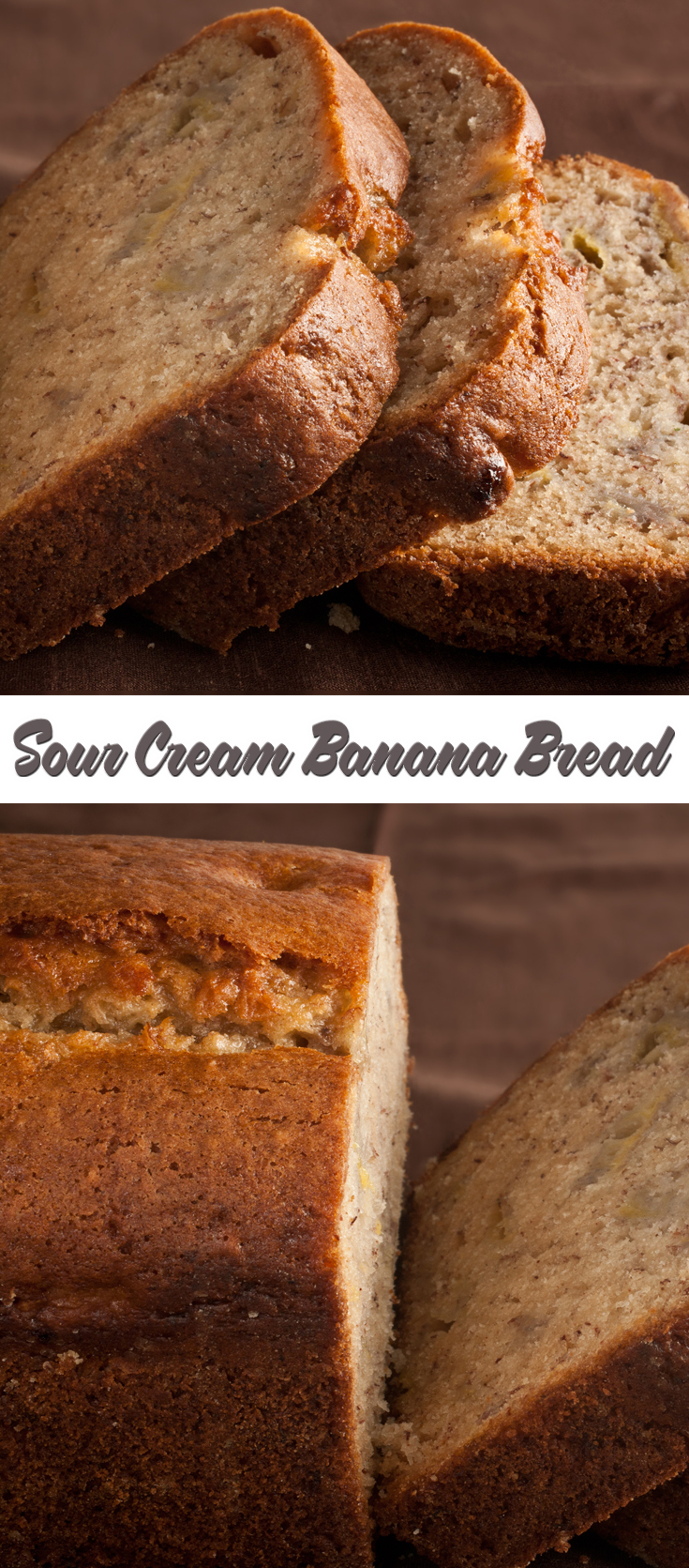 Sour Cream Banana Bread Recipe