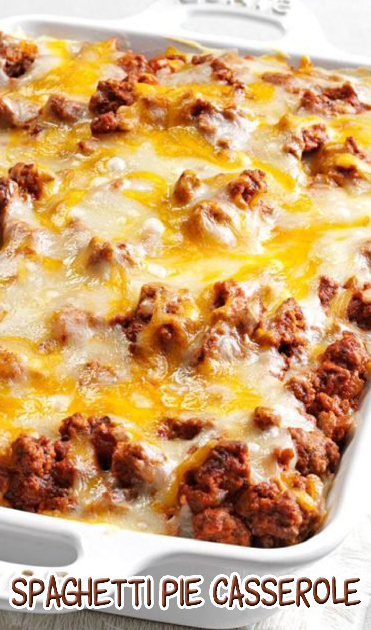 Spaghetti Pie Casserole