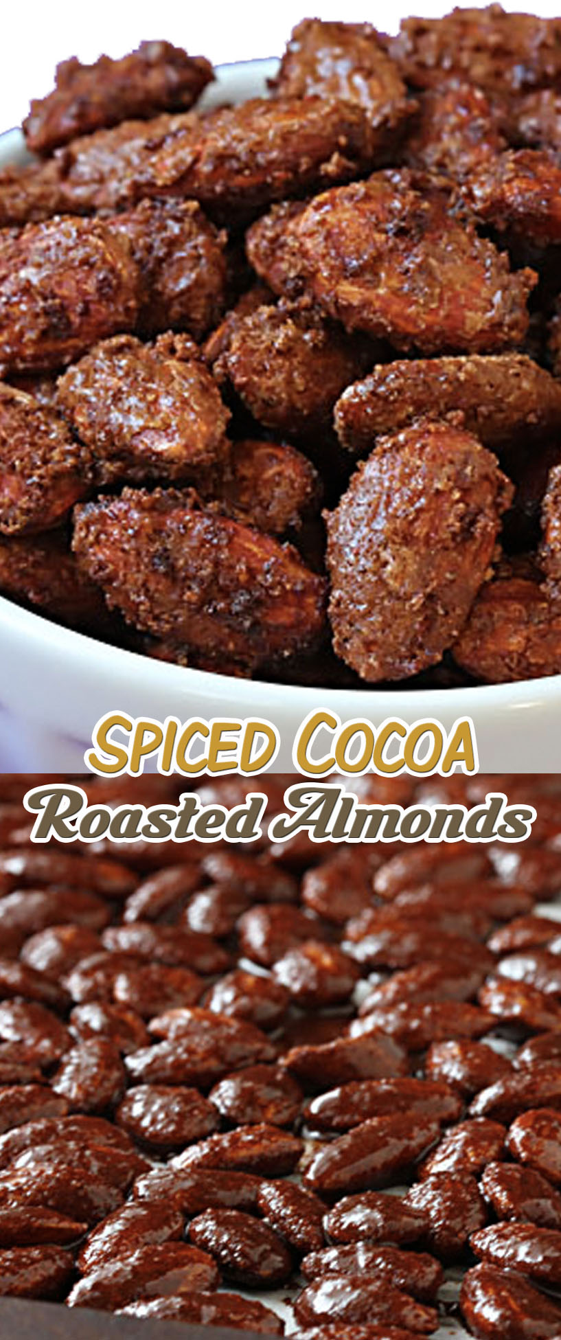 Spiced Cocoa Roasted Almonds