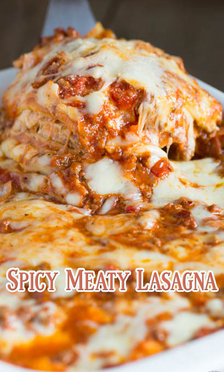 Spicy Meaty Lasagna