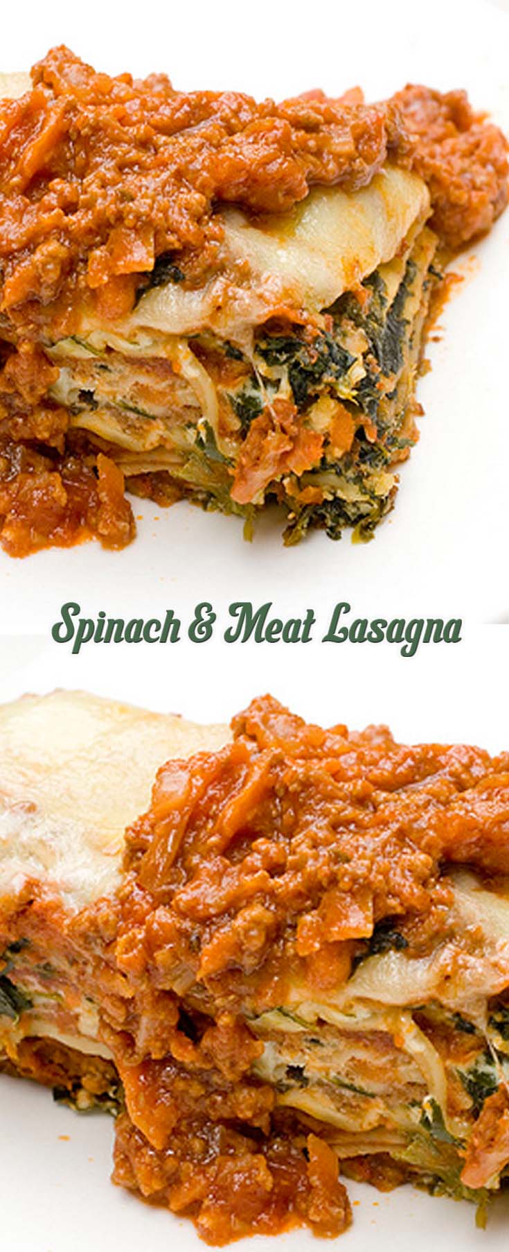 simple lasagna recipe with ricotta cheese and spinach