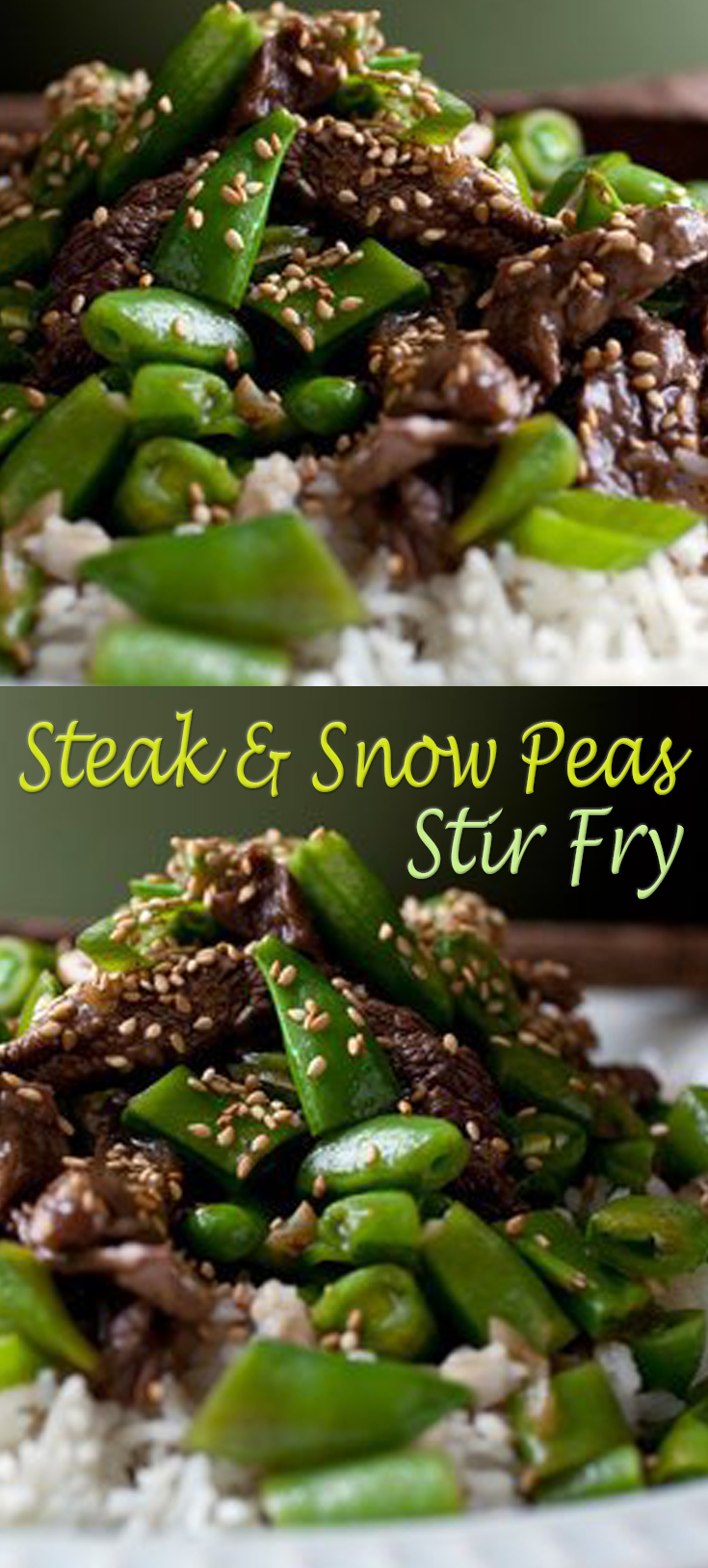 Steak and Snow Peas Stir Fry