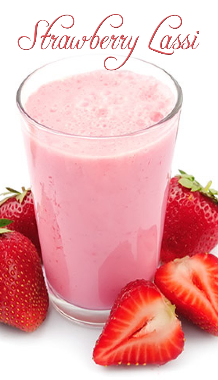 Strawberry Lassi