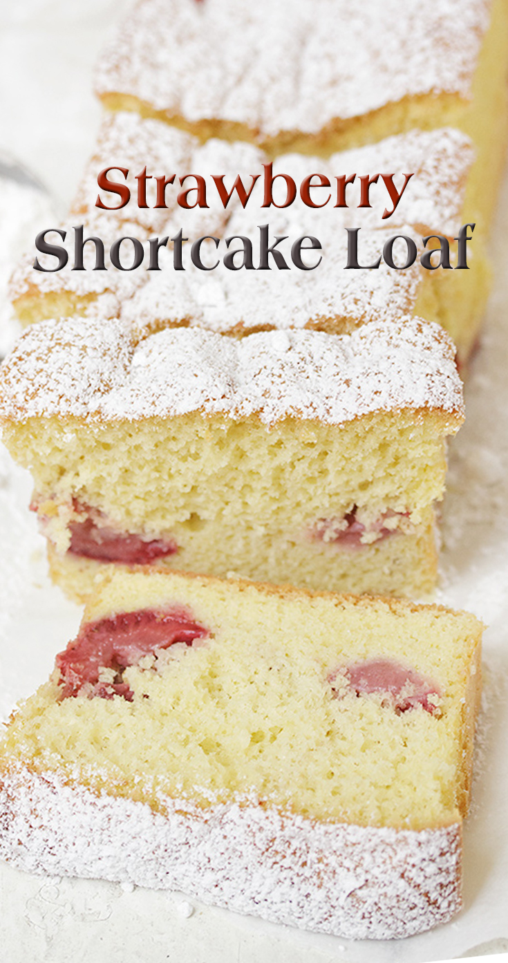 Strawberry Shortcake Loaf 