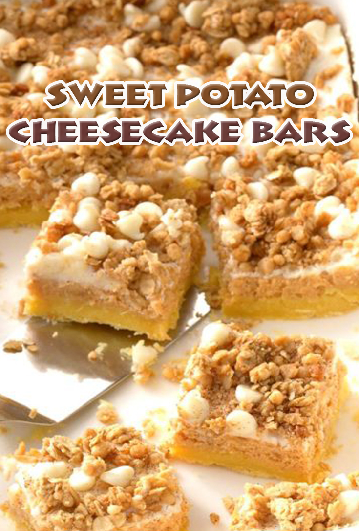 Sweet Potato Cheesecake Bars