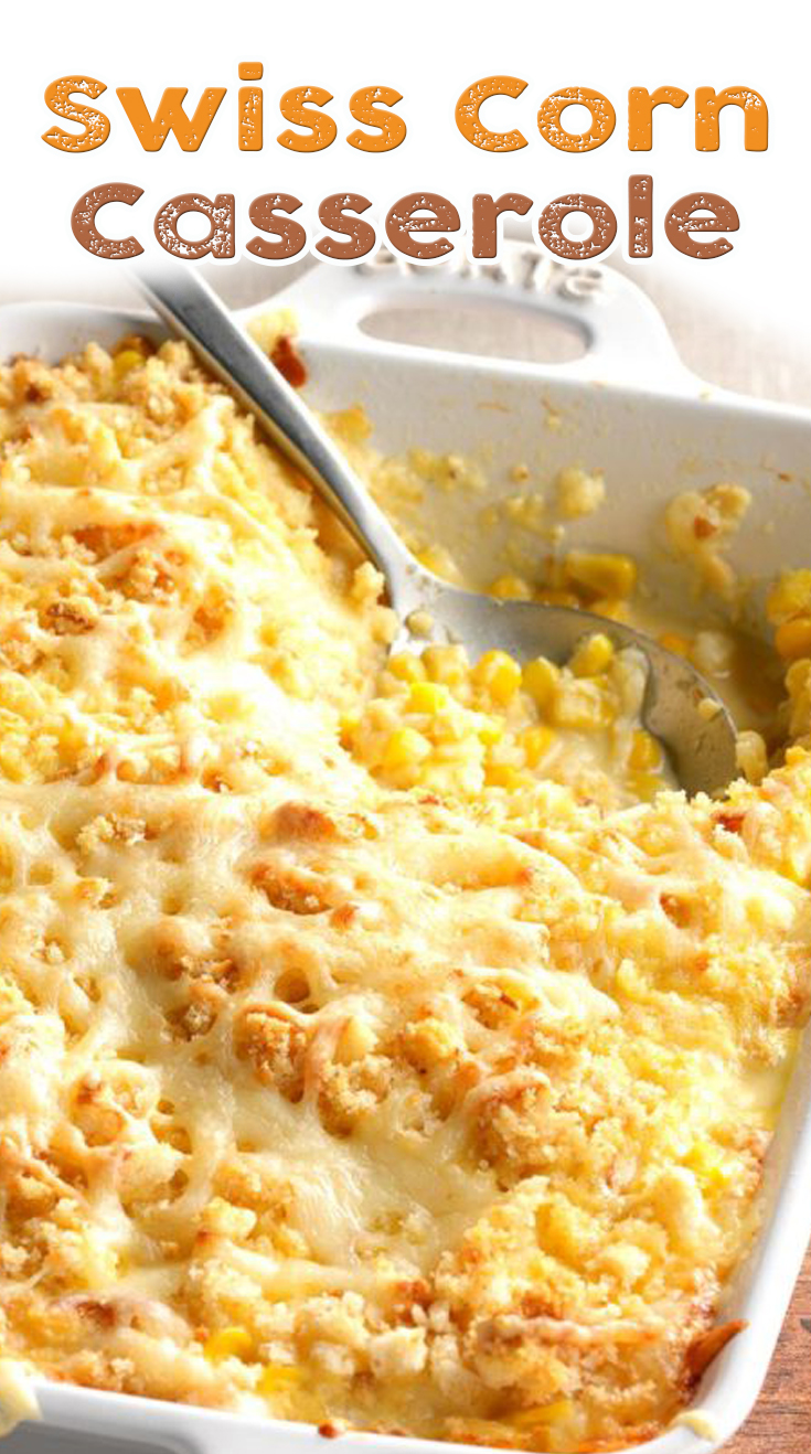 Swiss Corn Casserole Recipe