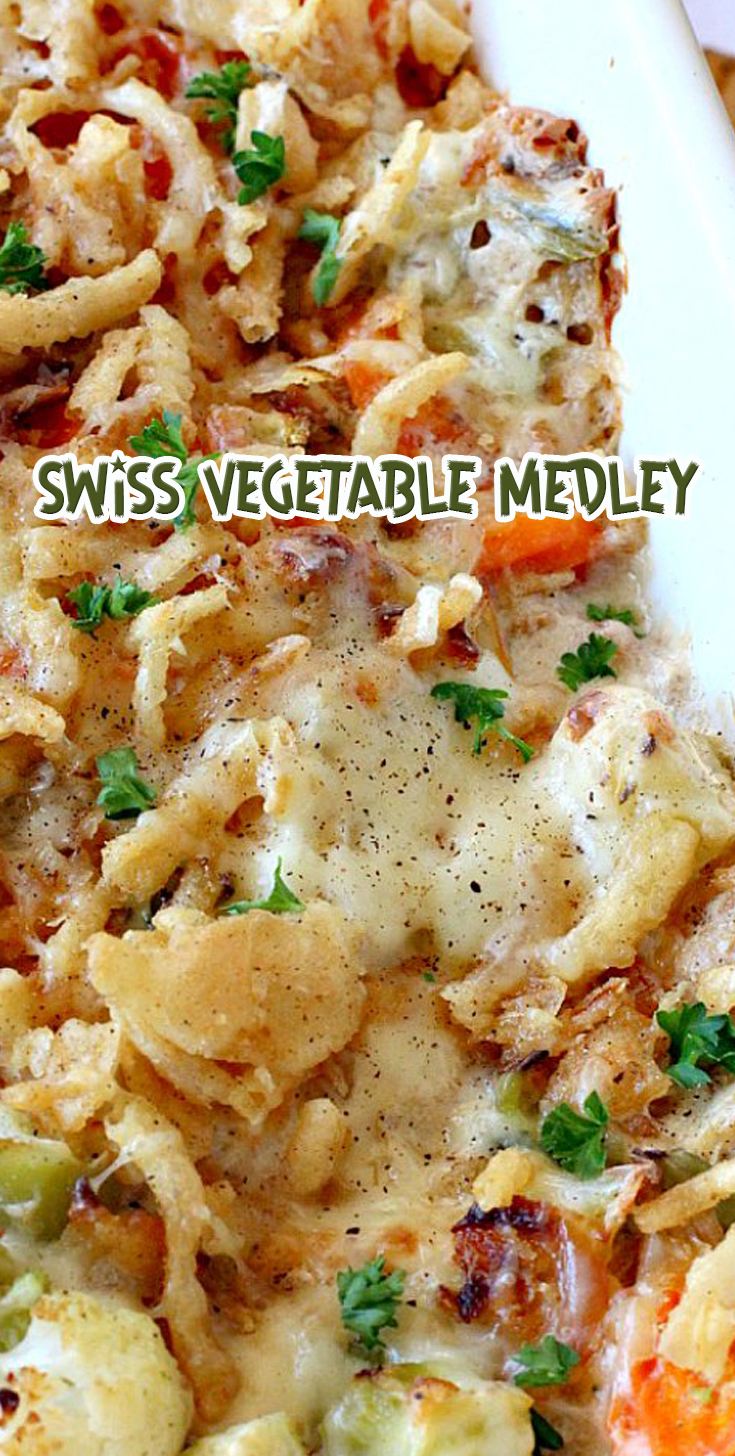 Vegetable Medley Casserole Recipe | Vegetarian Foody's