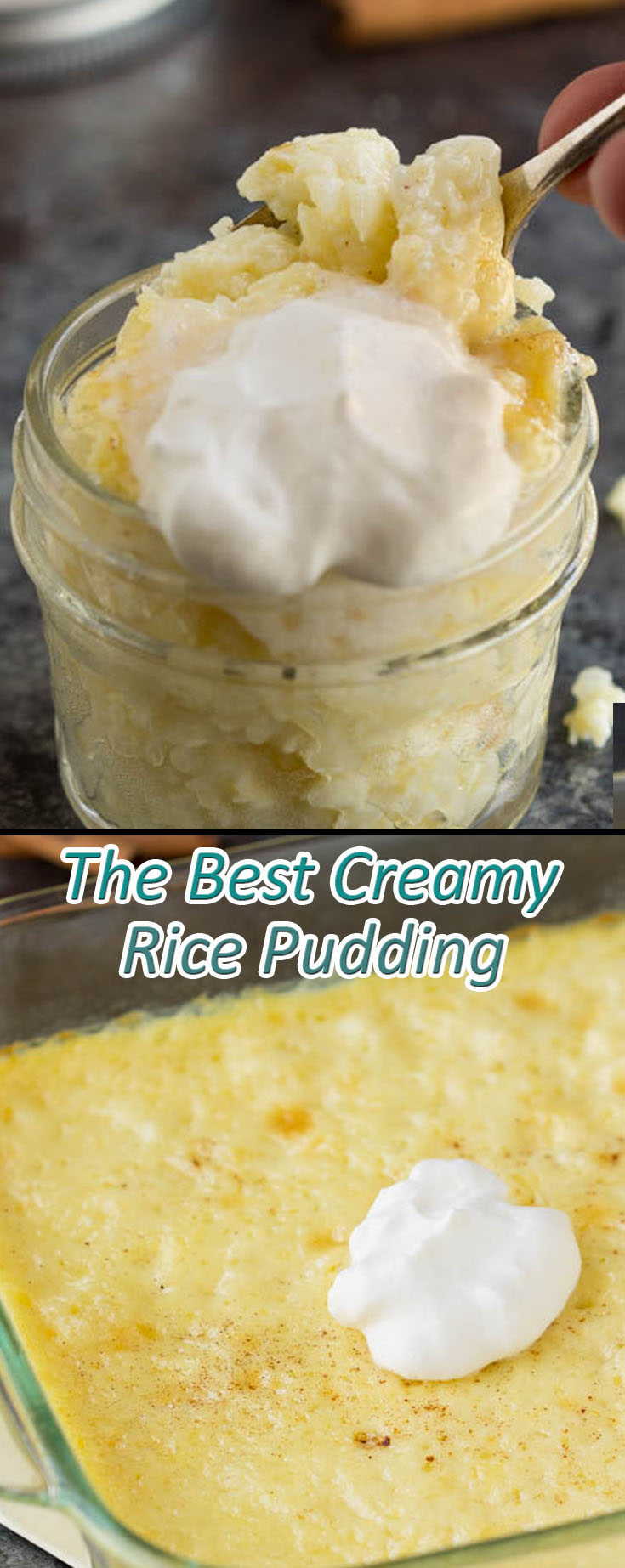 The Best Creamy Rice Pudding