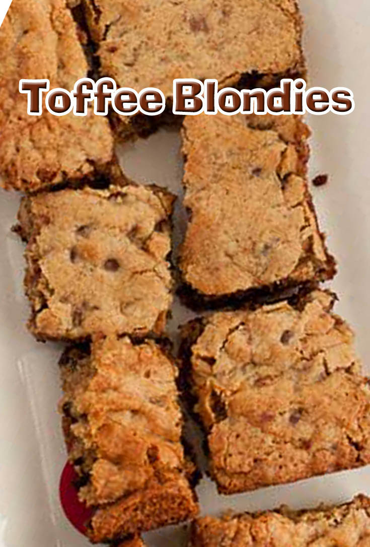 Toffee Blondies