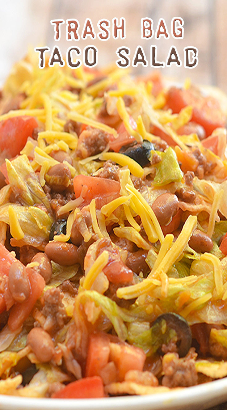 Trash Bag Taco Salad Recipe