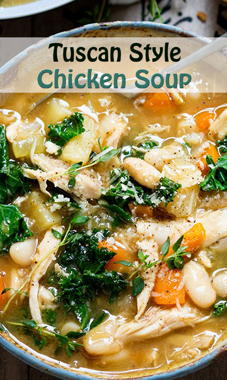 Tuscan Style Chicken Soup