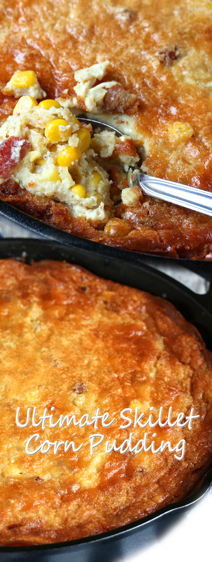 Ultimate Skillet Corn Pudding