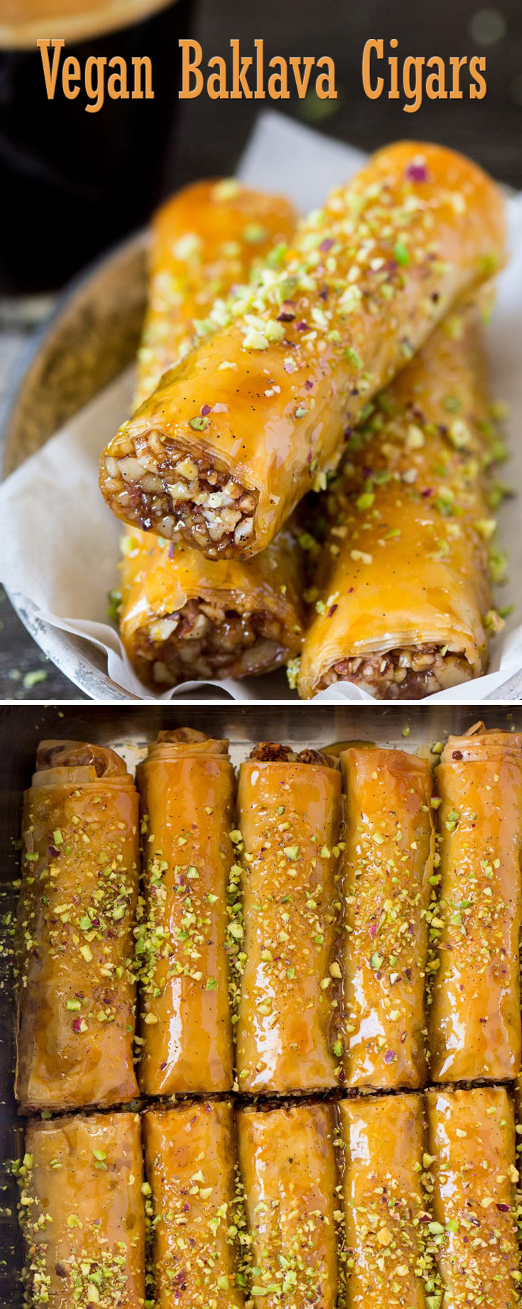 Vegan Baklava Rolls  Karanji Baklava – Cookilicious