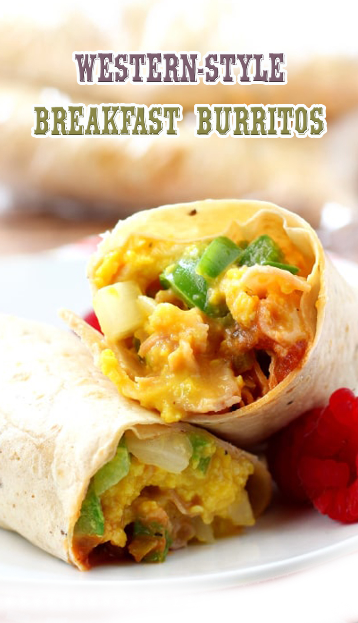 Western-Style Breakfast Burritos