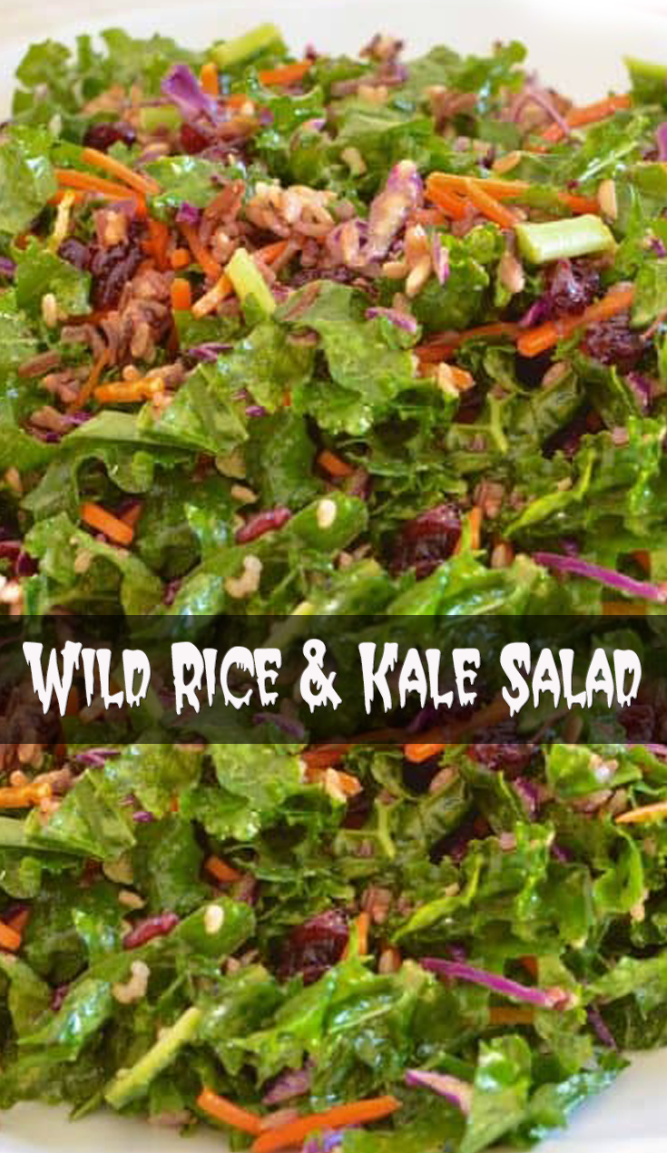 Wild Rice & Kale Salad