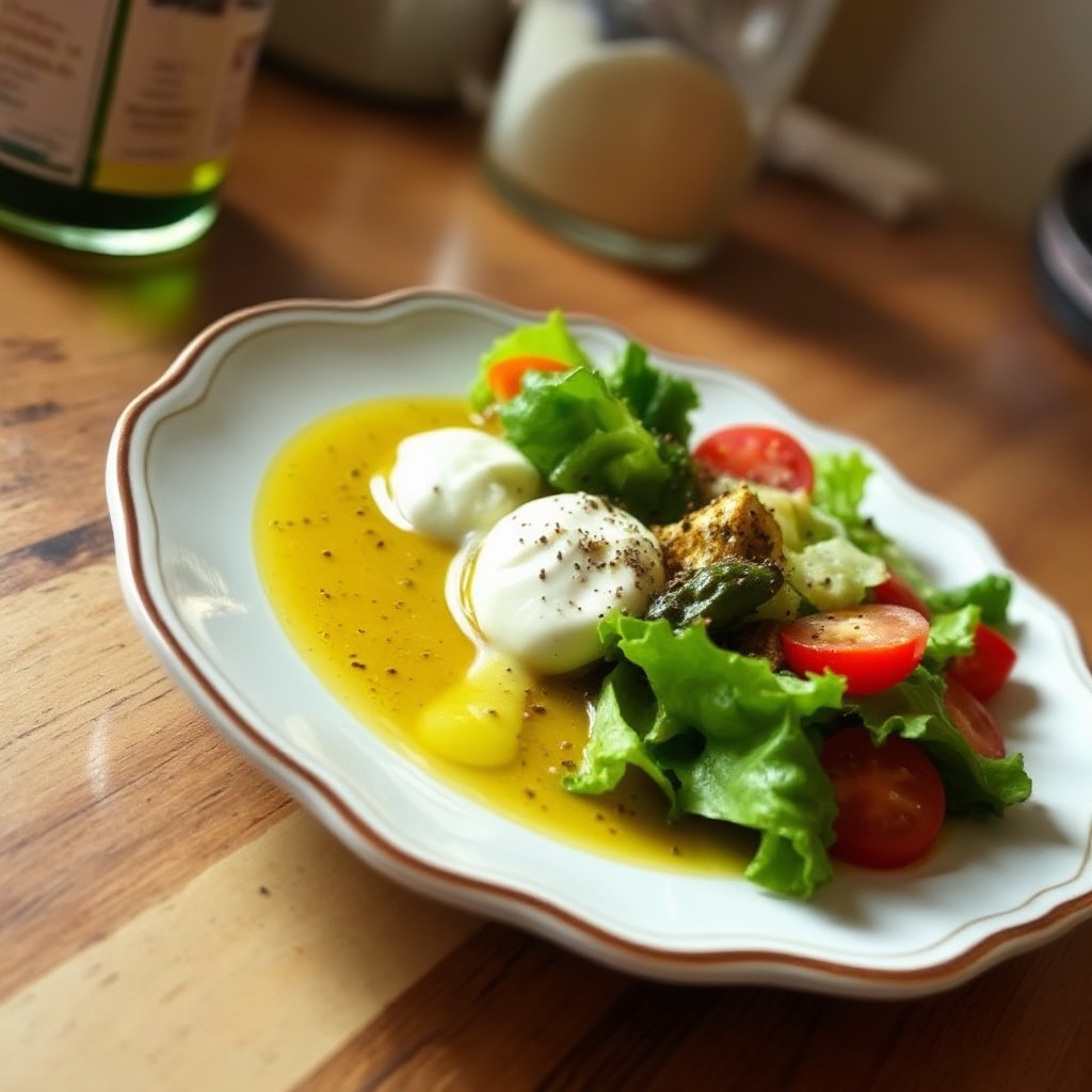 Condimento per Insalata in Stile Italiano Fai-da-Te